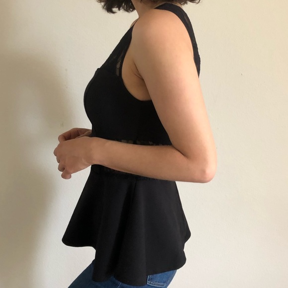 BB Dakota Jack peplum top with lace detailing - Picture 3 of 3